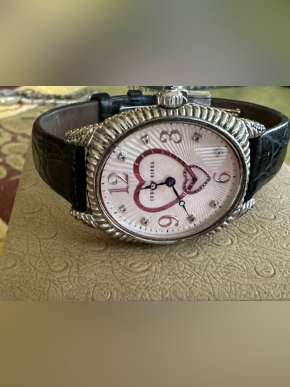 Judith Ripka Sterling Silver Watch